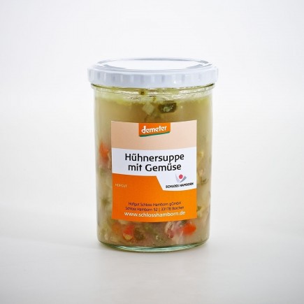 Bio-Hühnersuppe m. Gemüse