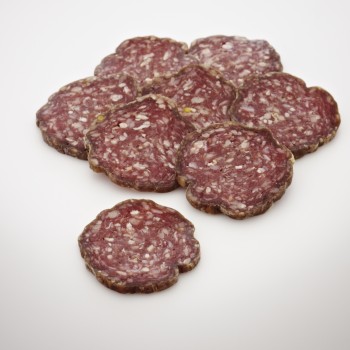 Rindersalami - geschnitten