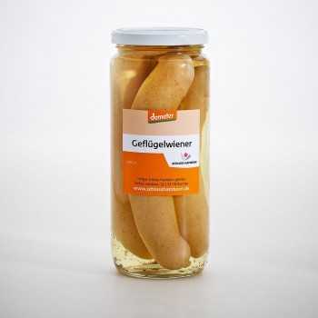 Bio Geflügel-Wiener Würstchen