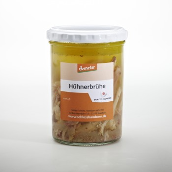 Hühnerbrühe m. Fleisch